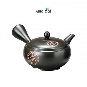 Ấm gốm Tokoname họa tiết hoa thủ công Y22-79